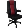 Roller Food cinema seat with red alligator and black leather-et. Available in any color or combination of colors
